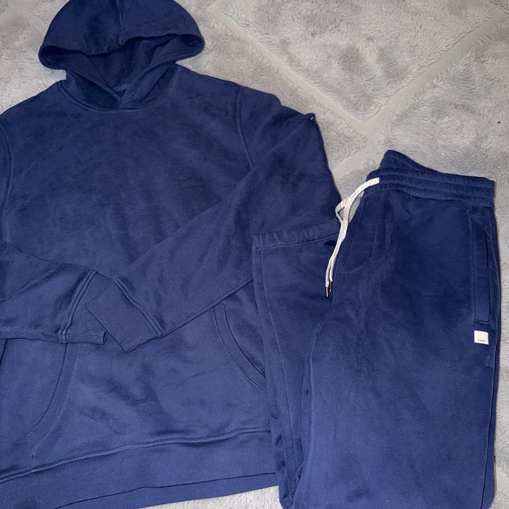 Vuori Seaside Mens Pants In Blue Size Large